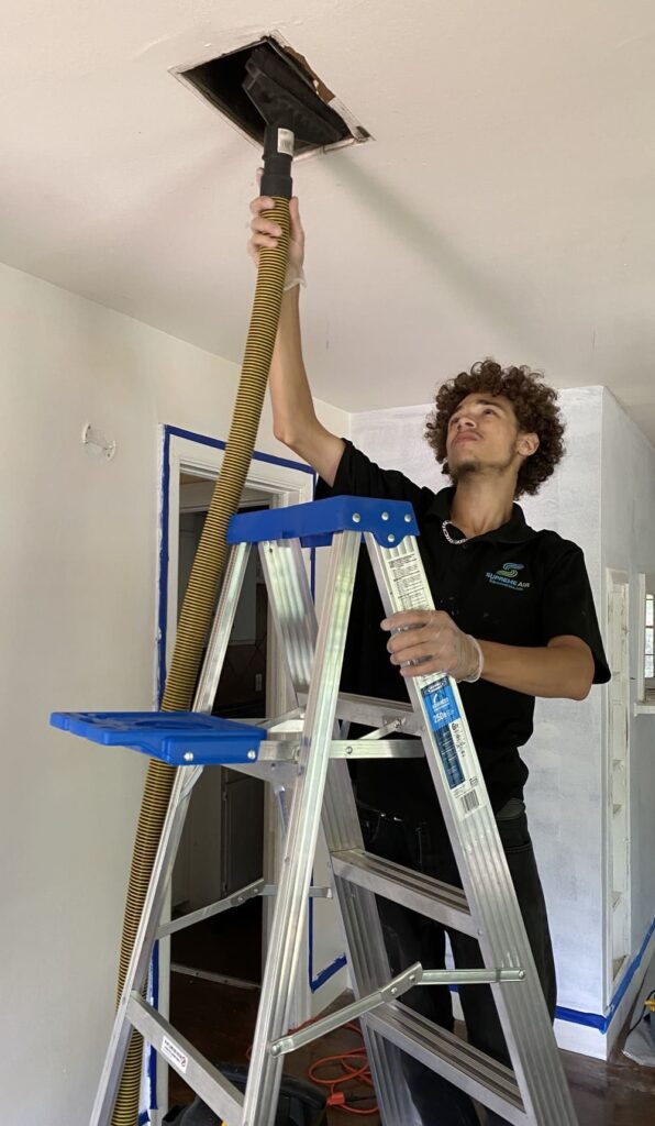 Professional air duct cleaning in austin