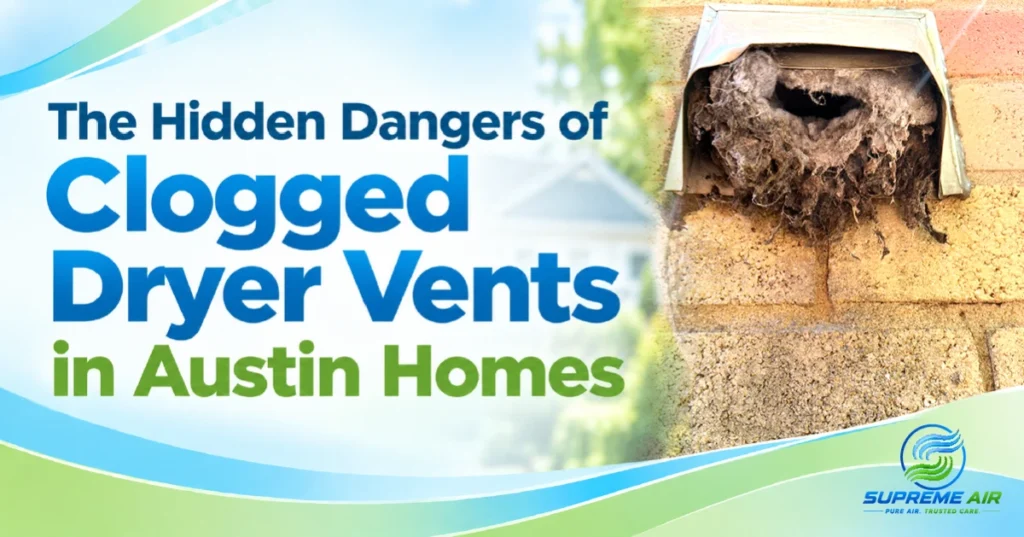 The Hidden Dangers of Clogged Dryer Vents