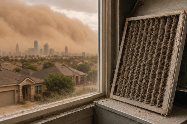 clay soil dust storm