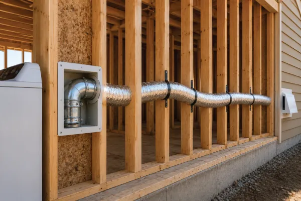 long vent runs in new construction