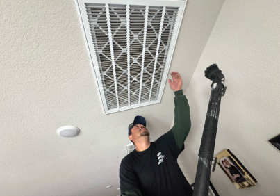 Professional air duct cleaning